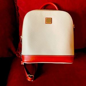 Dooney & Bourke leather zip Pod Backpack